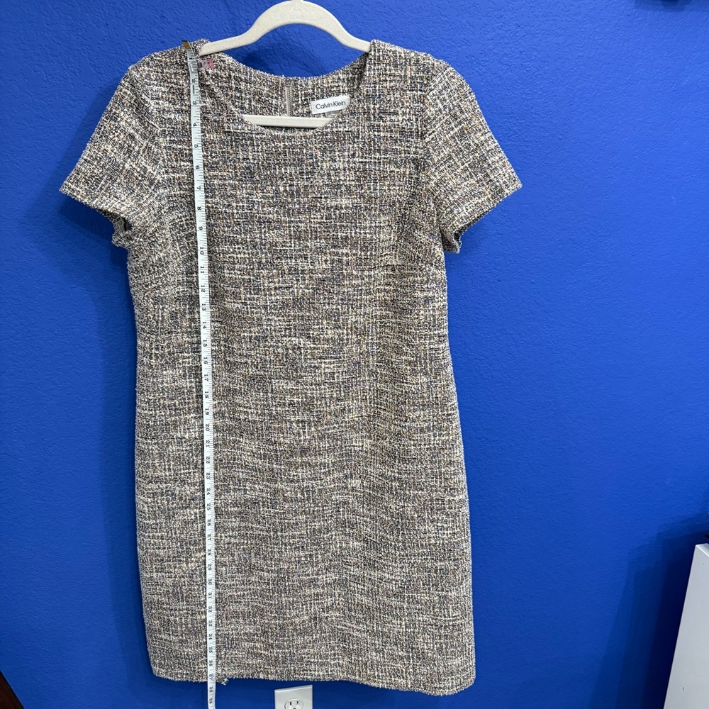 Calvin Klein Tweed Dress